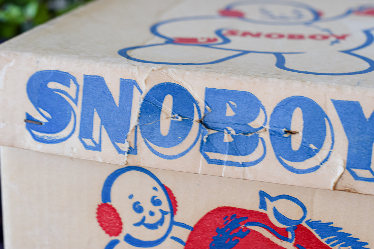 Vintage Snoboy Apple Box