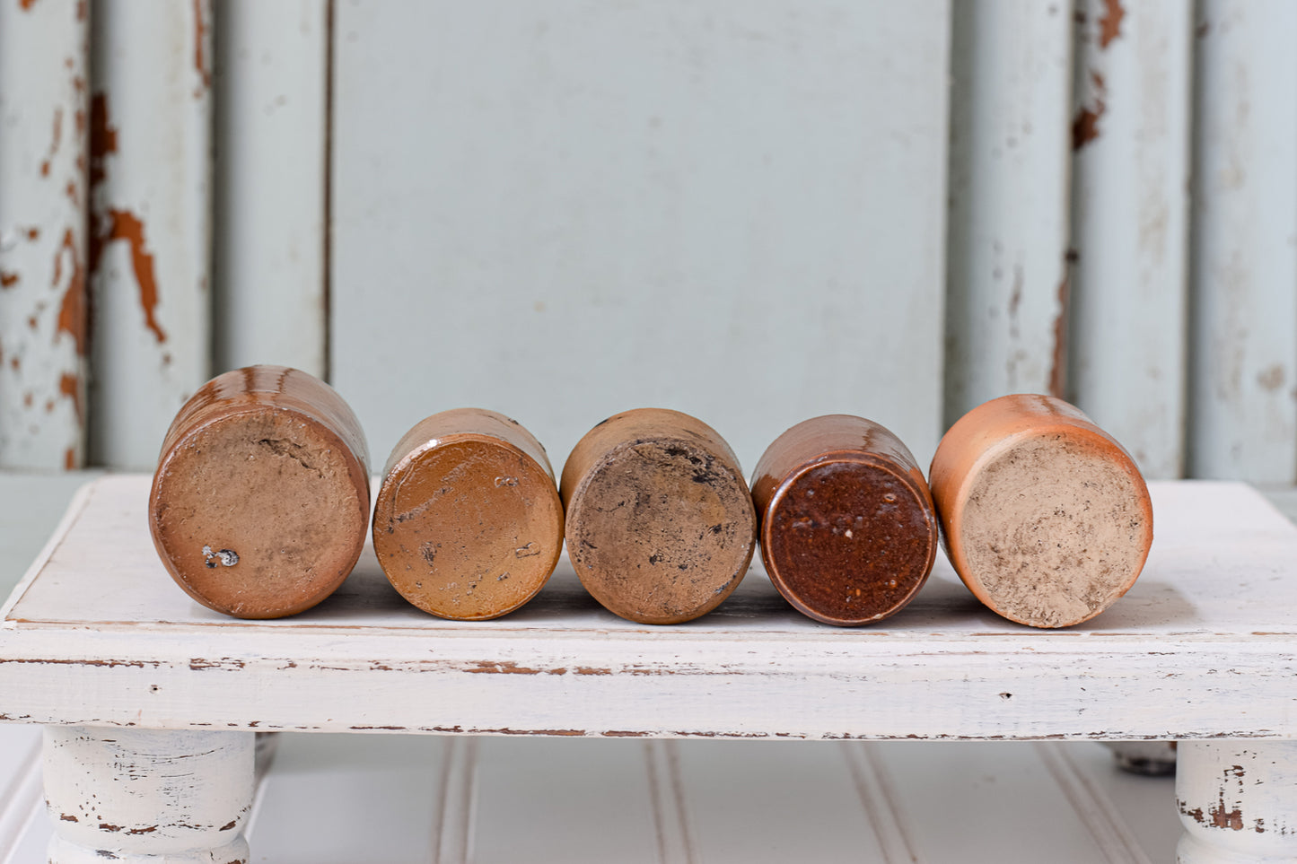 Stoneware Inkwell Bottles