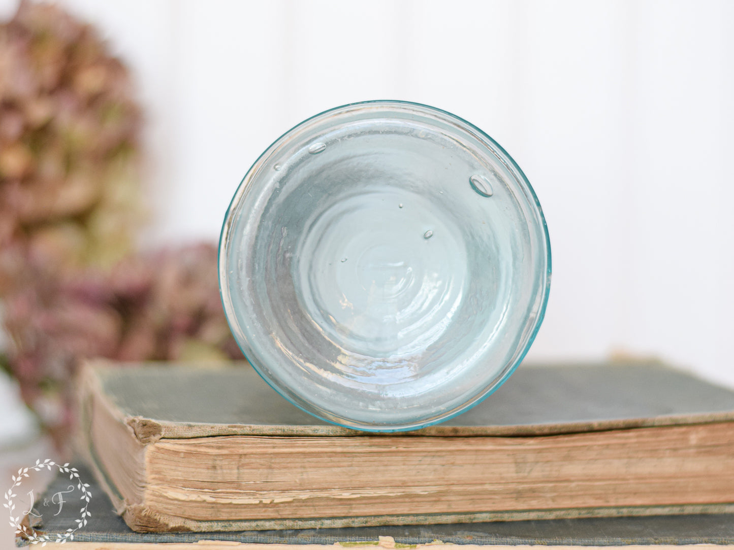 Rare Early 1900's "The Mason" Blue Canning Jar