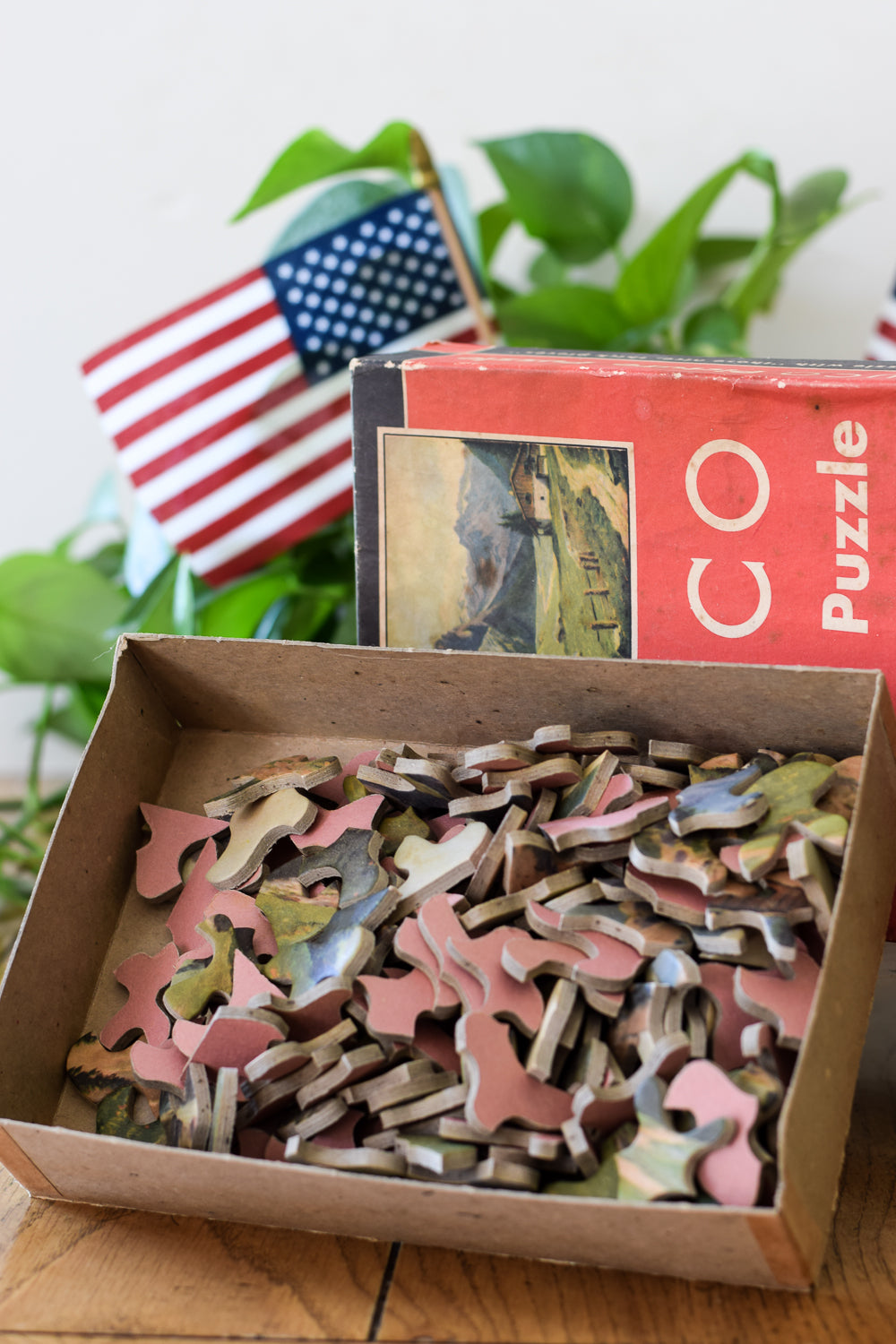 Vintage Tuco Landscape Puzzle