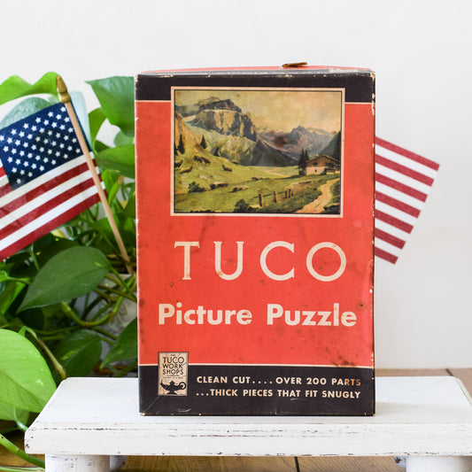 Vintage Tuco Landscape Puzzle