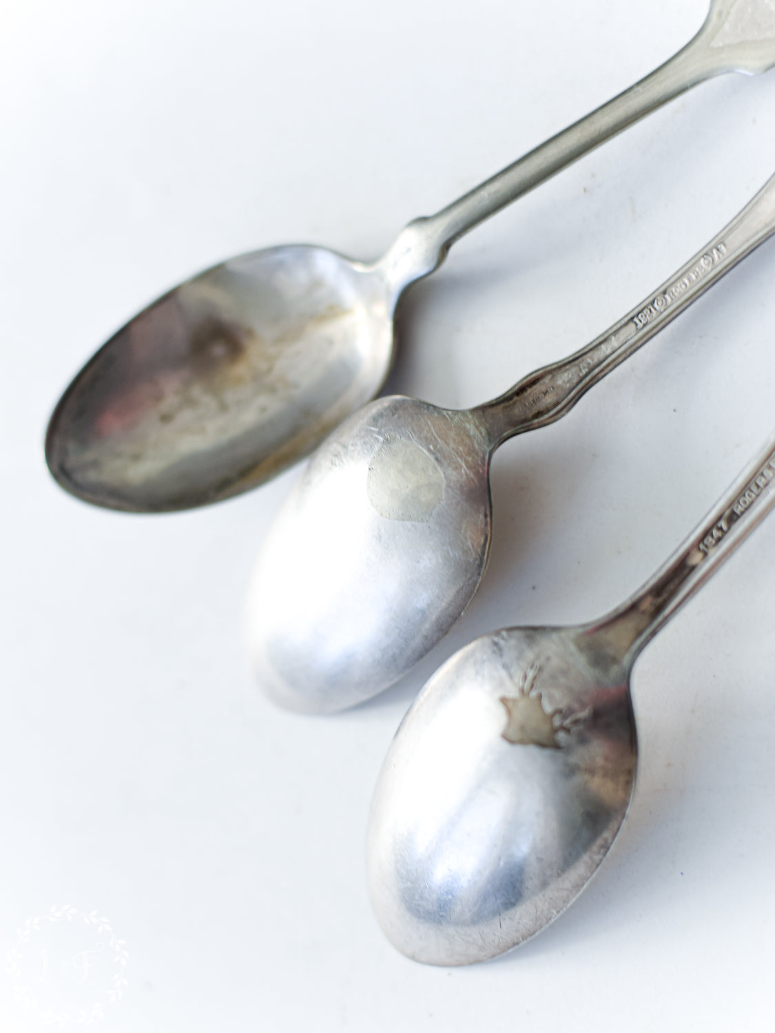 Vintage Silverplate Spoon Set